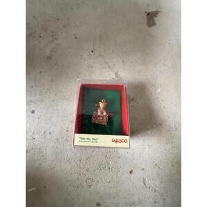 Old World Christmas Letting the Cat Out of the Bag Glass Ornament